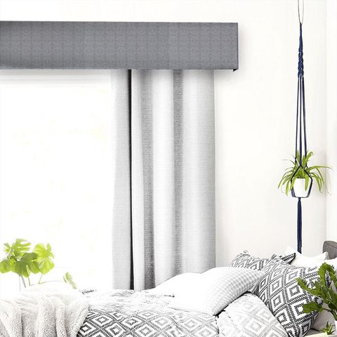 Kateri Charcoal Pelmet