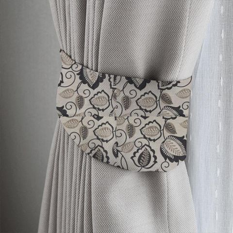 Esme Charcoal Tieback