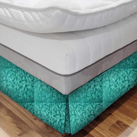 Magical Peacock Bed Base Valance