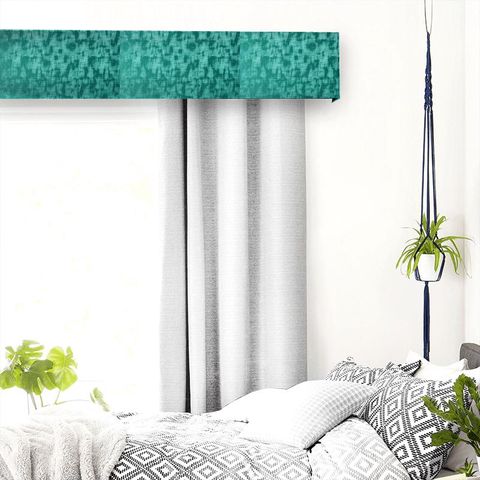 Magical Peacock Pelmet