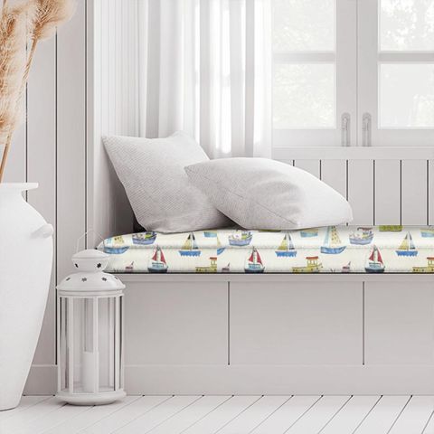 Boat Club Cobalt Box Cushion