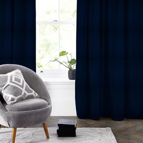 Carnaby Midnight Made To Measure Curtain