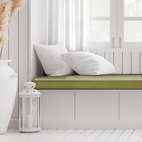 Carnaby Olive Box Cushion
