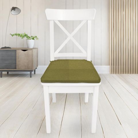 Carnaby Olive Seat Pad Cover