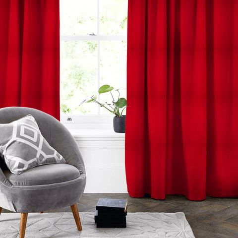 Carnaby Rouge Made To Measure Curtain