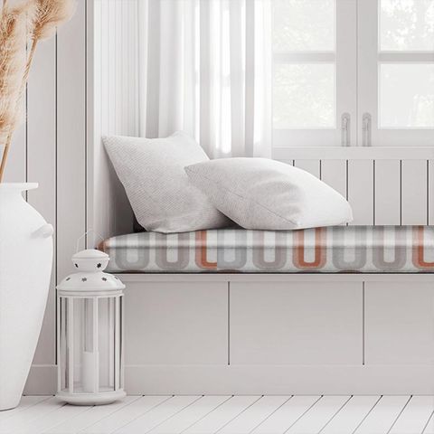 Dahl Terracotta Box Cushion