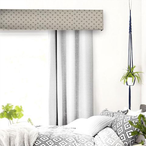 Bees Linen Pelmet
