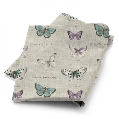 Butterflies Linen Fabric
