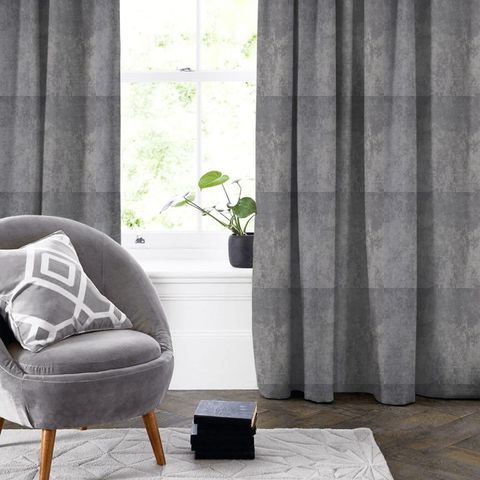 Opulence Dove Grey Made To Measure Curtain