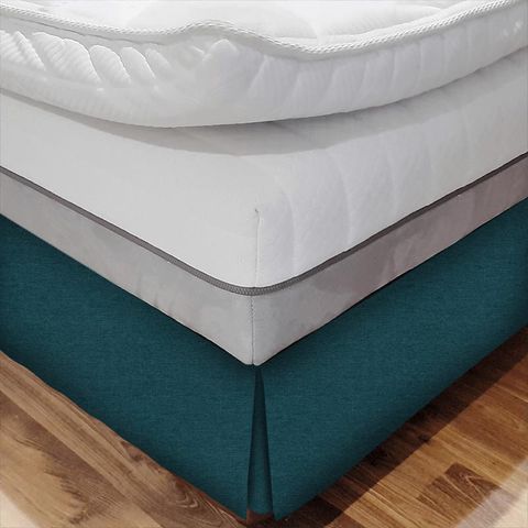 Forza Teal Bed Base Valance