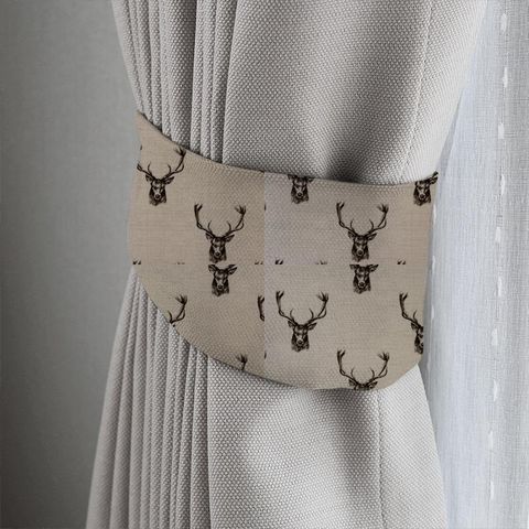 Stags Charcoal Tieback