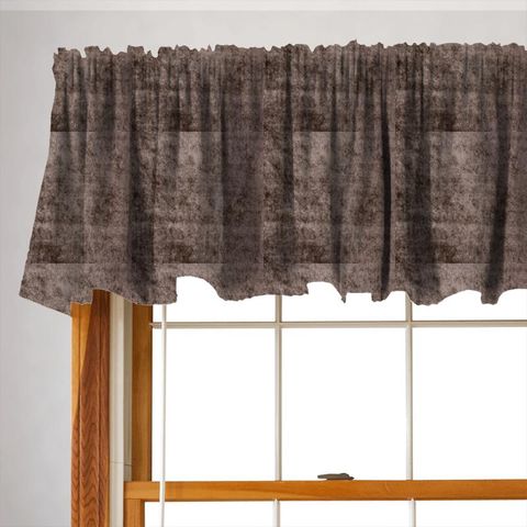 Velvet Latte Valance