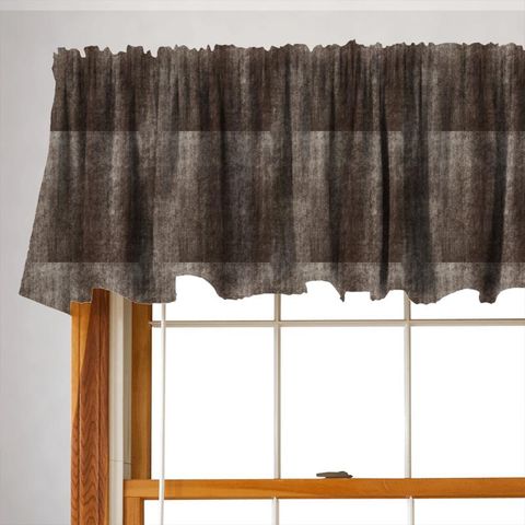 Velvet Taupe Valance