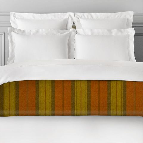 Austin Stripe Orange Marmalade Bed Runner