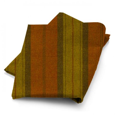 Austin Stripe Orange Marmalade Fabric