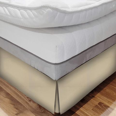 Panama Taupe Bed Base Valance