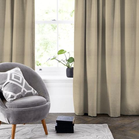 Panama Taupe Made To Measure Curtain