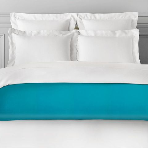 Panama Teal Bed Runner
