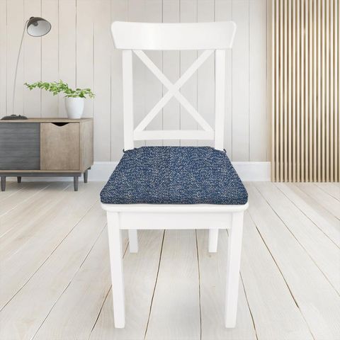 Shelley Blue Seat Pad Cover