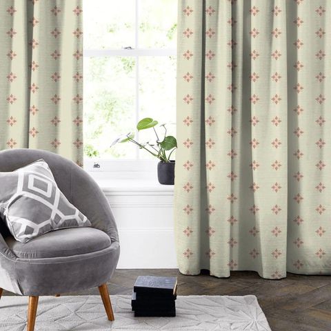 Daphne Coral Made To Measure Curtain