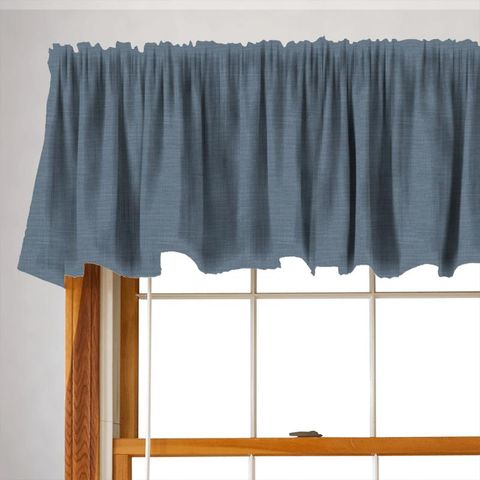 Downham French Blue Valance