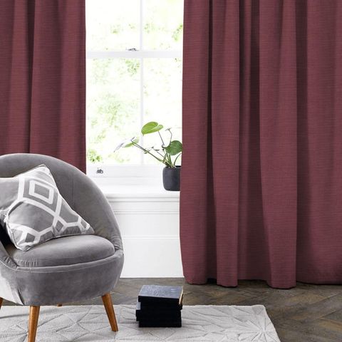 Downham Bordeaux Made To Measure Curtain