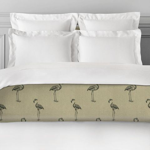 Flamingo Linen Bed Runner