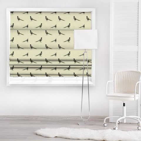 Frank Pheasant Natural Made To Measure Roman Blind