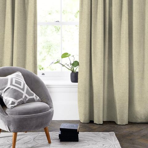 Galway Plain Natural Made To Measure Curtain