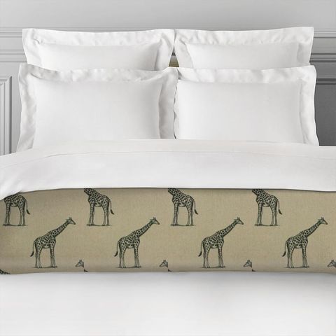 Giraffe Linen Bed Runner