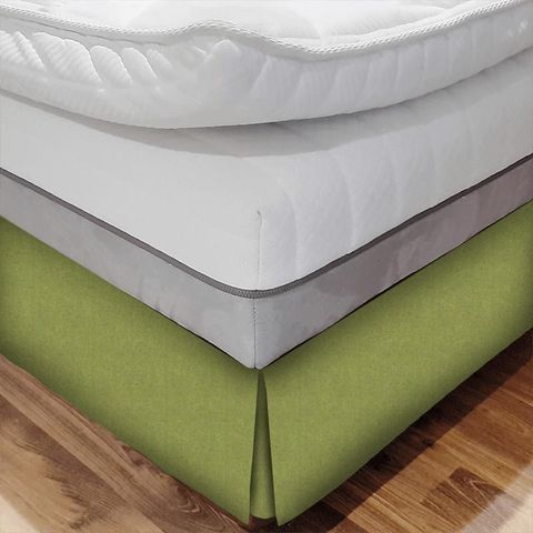 Elgar Key Lime Bed Base Valance