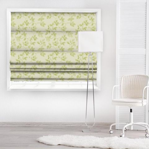 Ivy Celery Made To Measure Roman Blind