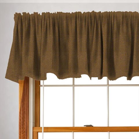 Houndstooth Winter Wheat Valance