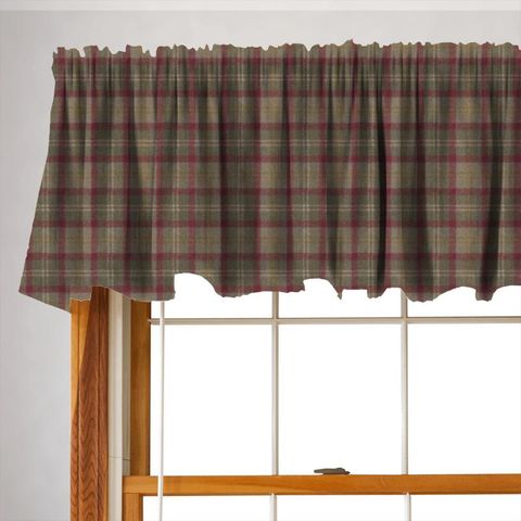 Oban Plaid Mountain View Valance