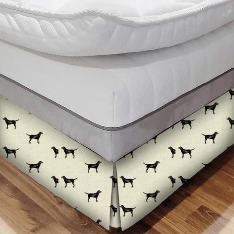 Lucy Labradour Natural Bed Base Valance