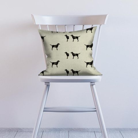 Lucy Labradour Natural Cushion