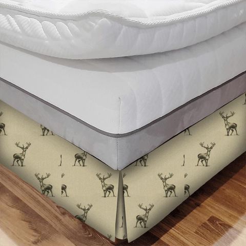 Stewart Stag Linen Bed Base Valance