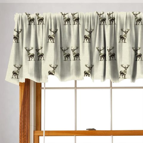 Stewart Stag Natural Valance