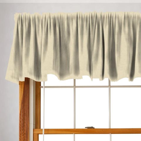 Tristan Herringbone Ivory Valance