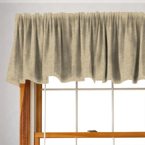 Wool Herringbone Mallard Valance