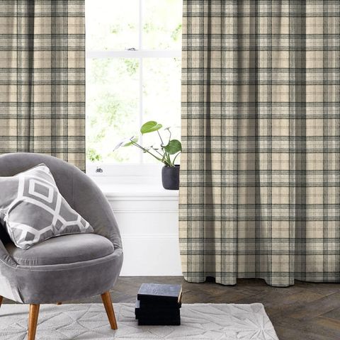 Wool Plaid Bamburgh Made To Measure Curtain