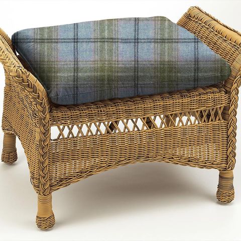 Wool Plaid Salcombe Box Cushion