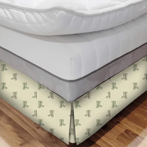 Wellington Boots Natural Bed Base Valance