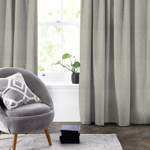 Bloc Taupe Made To Measure Curtain