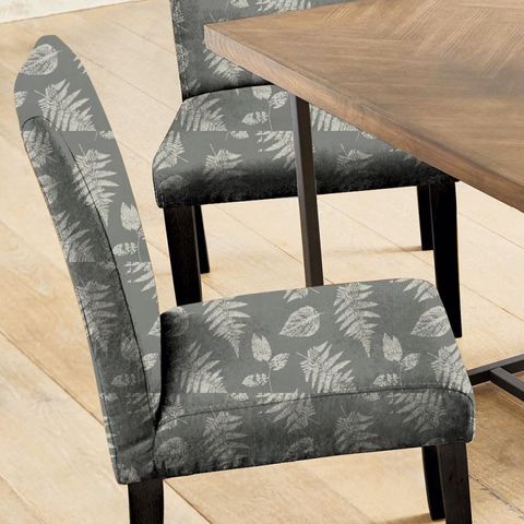 Foliage Pewter Seat Pad Cover