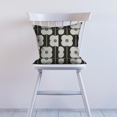 Abacus Flower Powder Blue Cushion