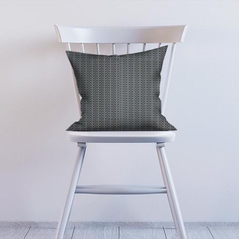 Linear Stem Cool Grey Cushion