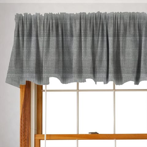 Scribble Cool Grey Valance