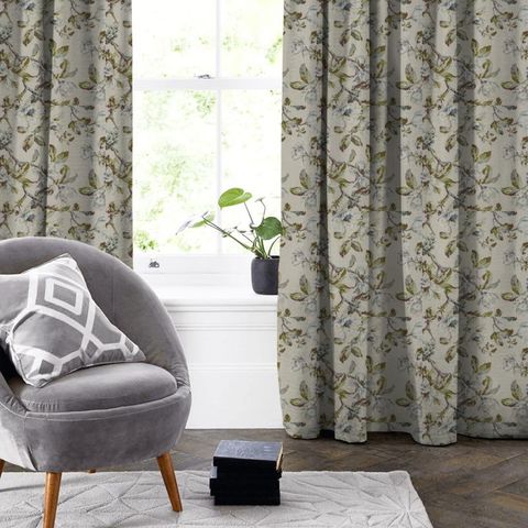 Isabelle Cornflower Made To Measure Curtain