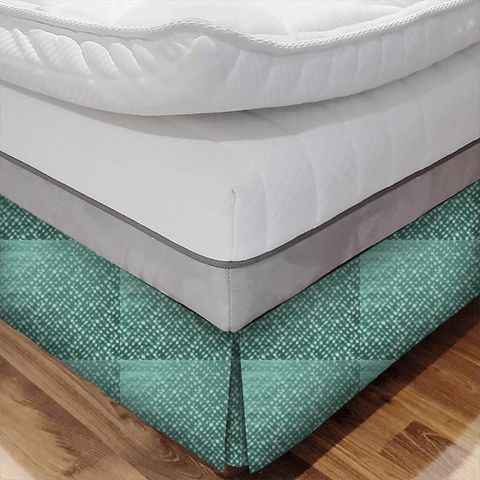 Magma Teal Bed Base Valance
